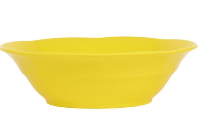 Yellow Melamine Bowl by Rice DK